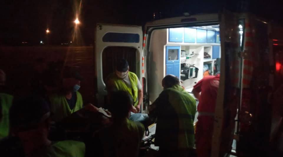 В Днепр ночью доставили тяжело раненного бойца