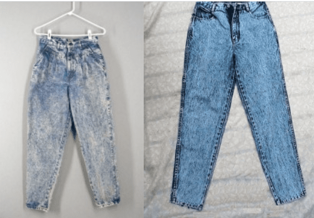 Мода 80-х: брюки-бананы и дефицитные джинсы-варенки