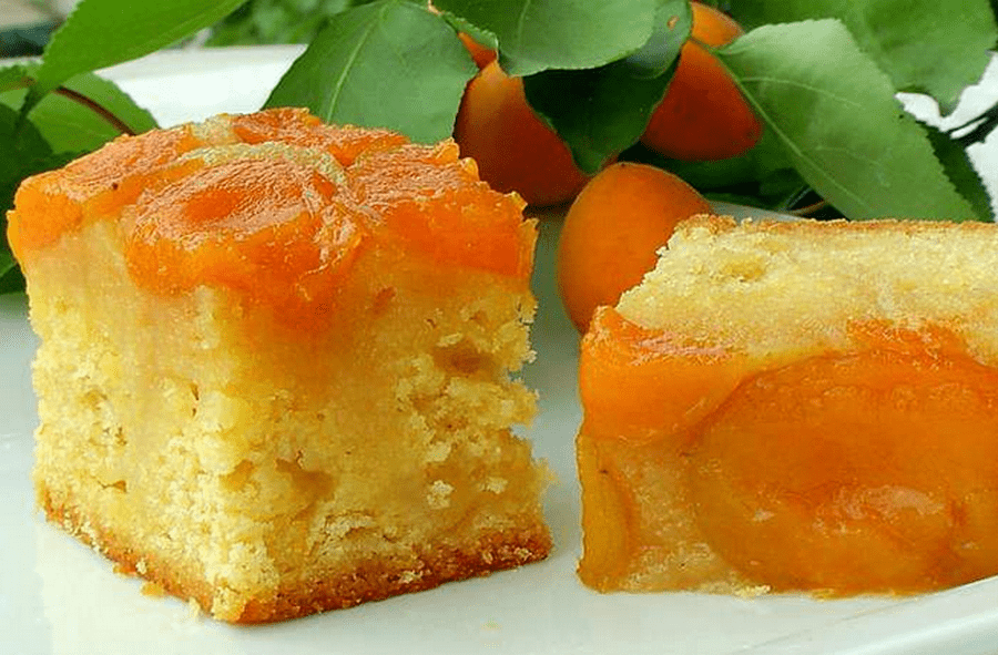 Абрикосовый пирог-перевертыш: оригинальный десерт (Фото)