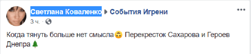 В Днепре выбросили символ Нового года в середине лета