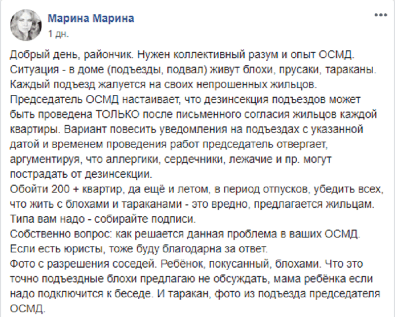 В Днепре ребенка серьезно искусали блохи из подвала