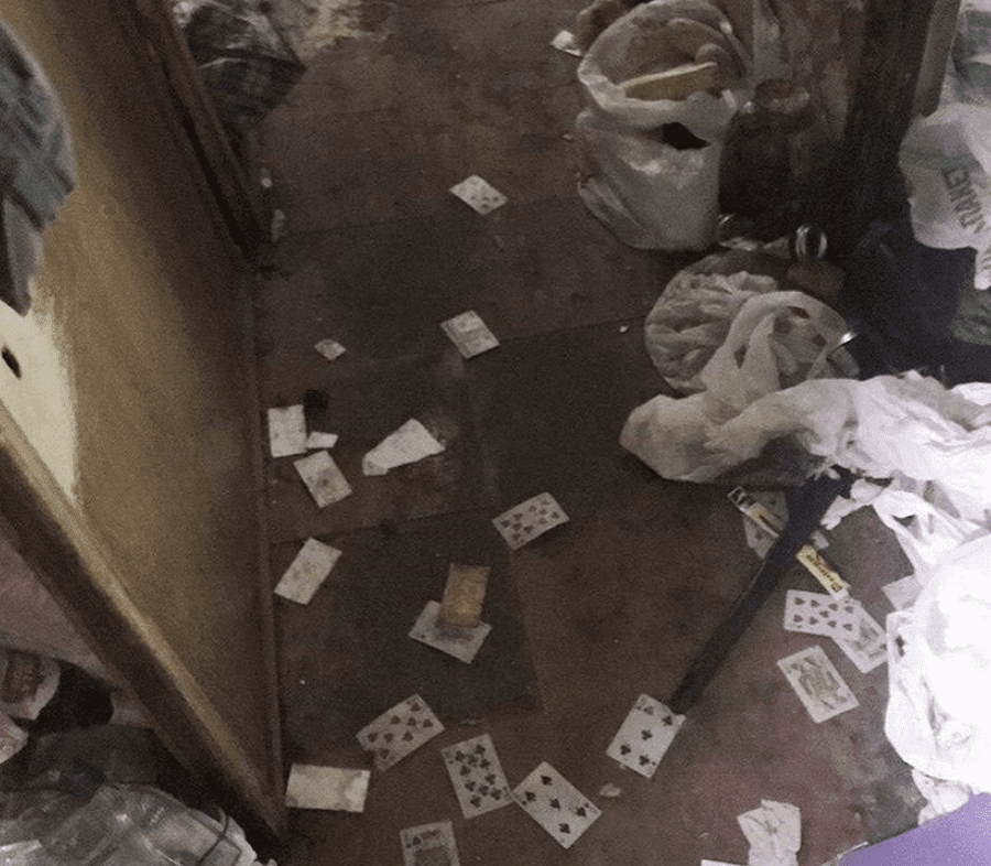 В Днепре «мусорная королева» замучила весь дом (Фото, видео)