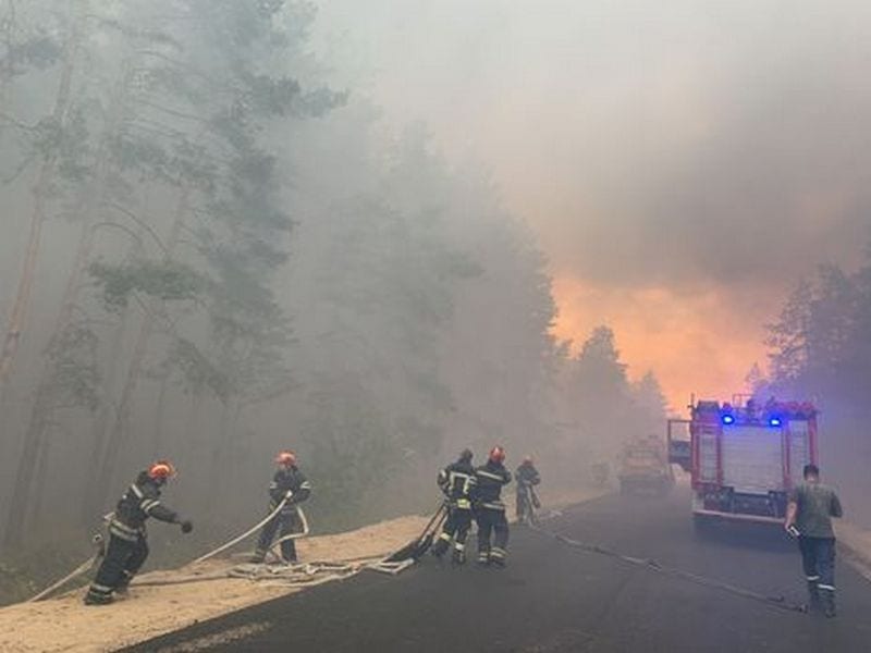 На пожарах в Луганской области погибло 5 человек