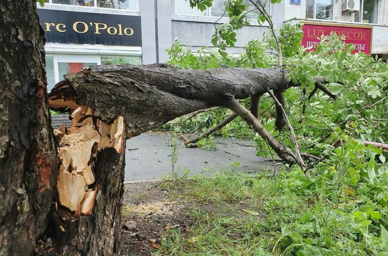 Объявлено штормовое предупреждение. Новости Днепра