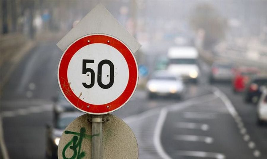 Не больше 50 км/ч: в Украине хотят изменить скоростной режим