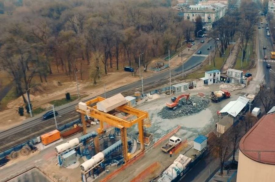 Как в Днепре идет строительство метро: эксклюзив из подземелья (Видео)