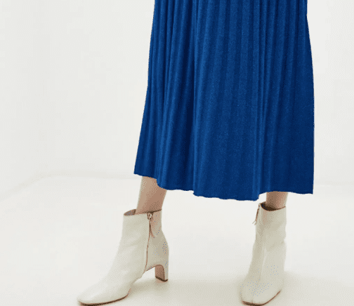 Самые модные юбки на зиму 2021: плиссировка и косы