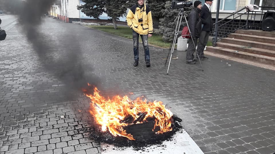 Тарифный митинг перерос в «мини-майдан» – новости Днепра