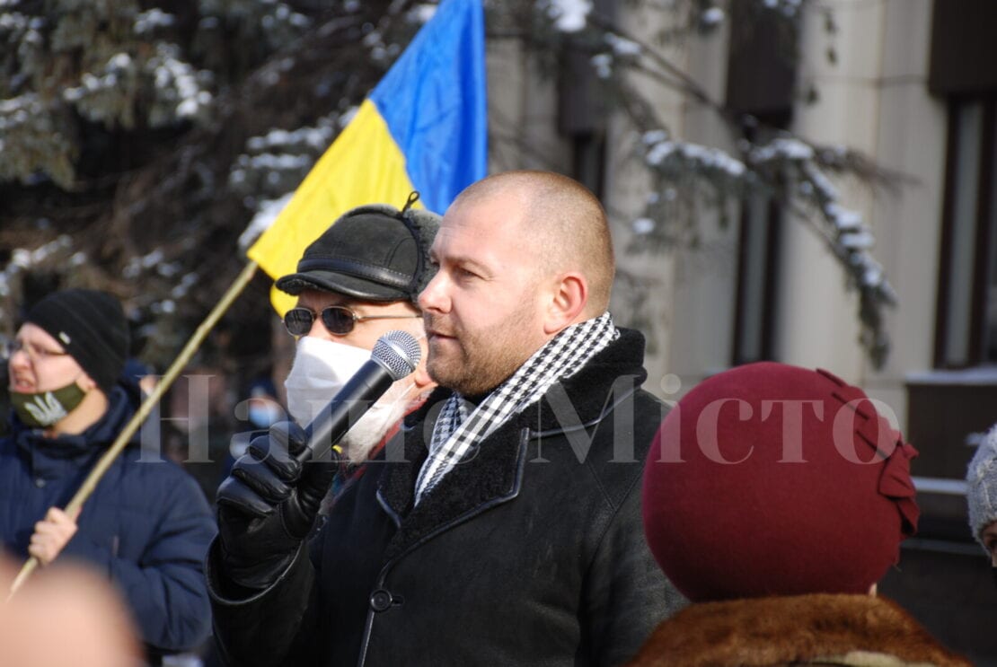 Митинг возле ДнепрОГА 15 января – новости Днепра