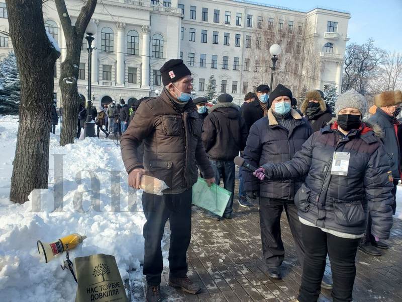 Митинг против повышения тарифов (Фото) – новости Днепра