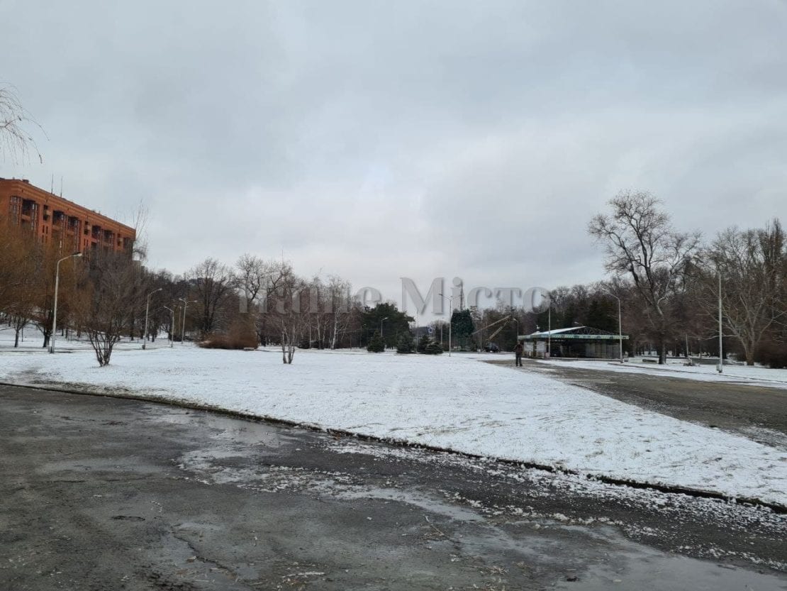 В город на миг вернулась зима – новости Днепра