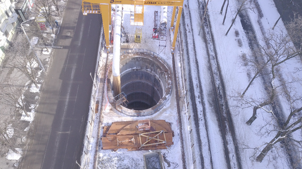 Строительство метро идет полным ходом (Фото) – новости Днепра