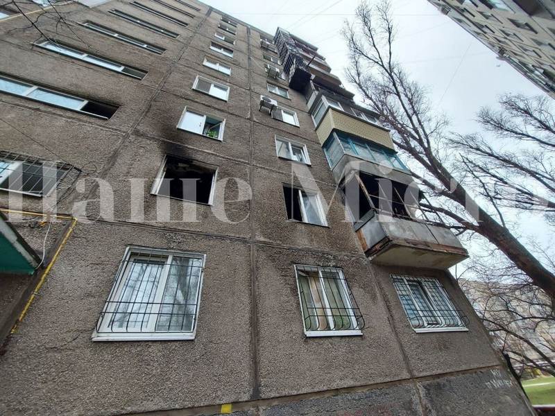  На Калиновой сгорела квартира – новости Днепра