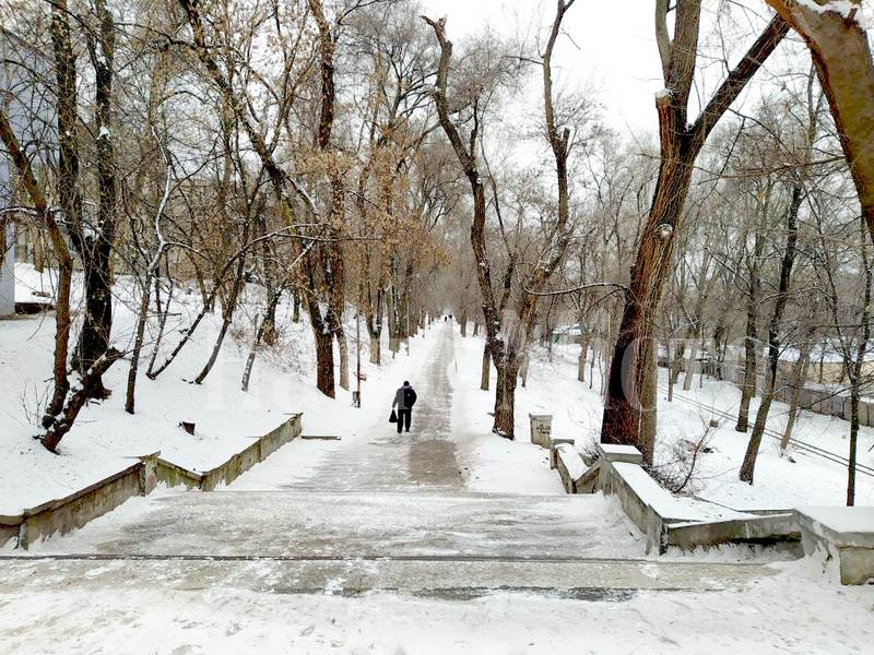 Ощущается как минус 20: в Днепр вернулась зима (Фото)