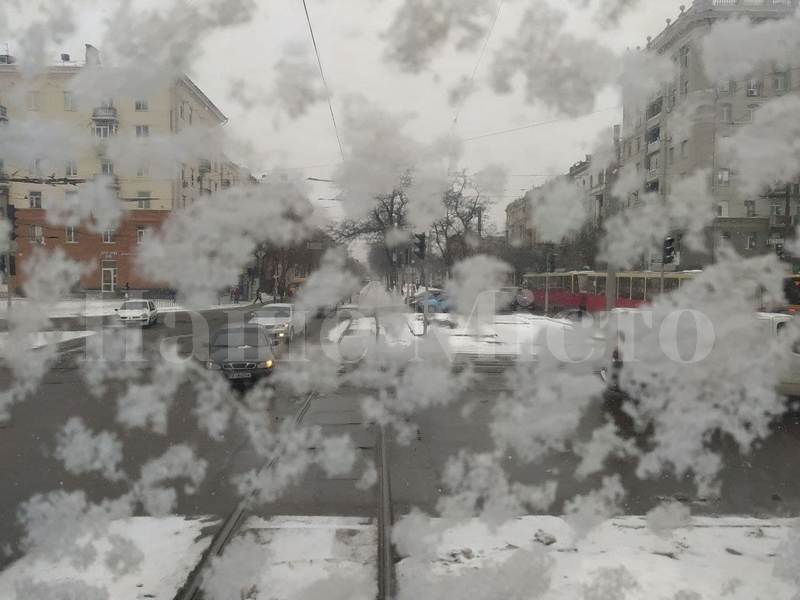 С самого утра метет снег – новости Днепра