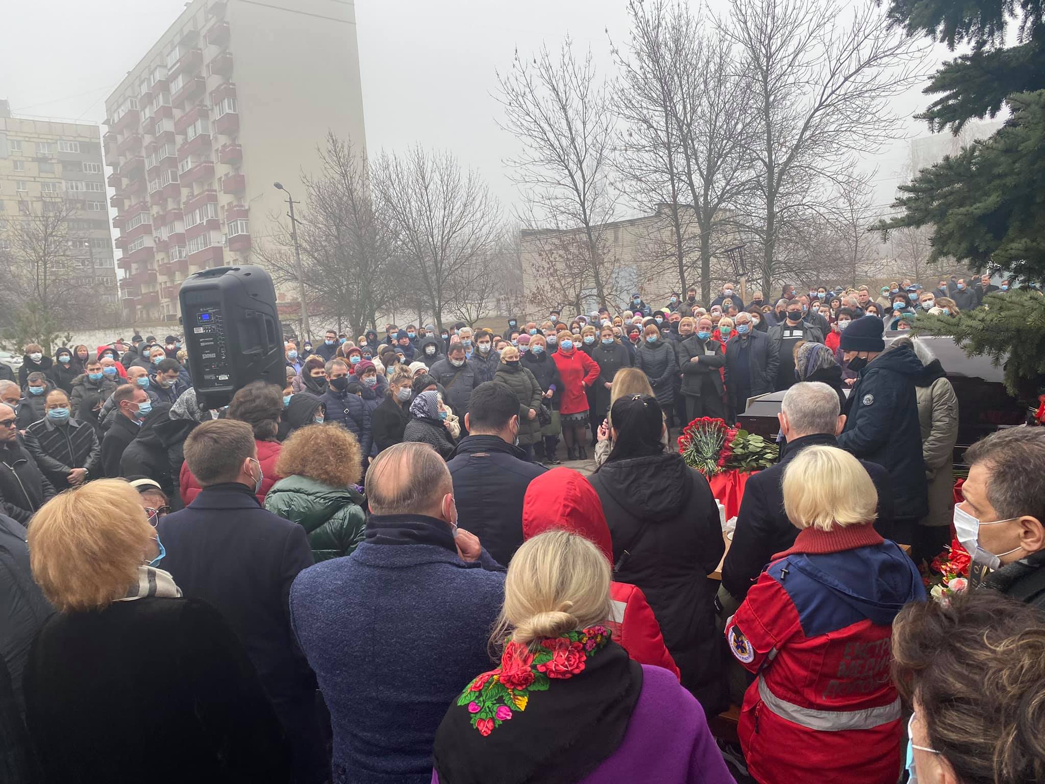 Попрощались с руководителем 4-й горбольницы – новости Днепра