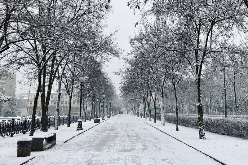 В конце марта завалило снегом (Фото) – новости Днепра