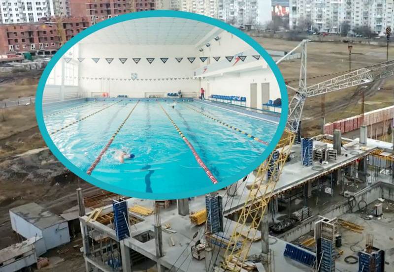 Строят 3-этажный бассейн с фильтрами – новости Днепра