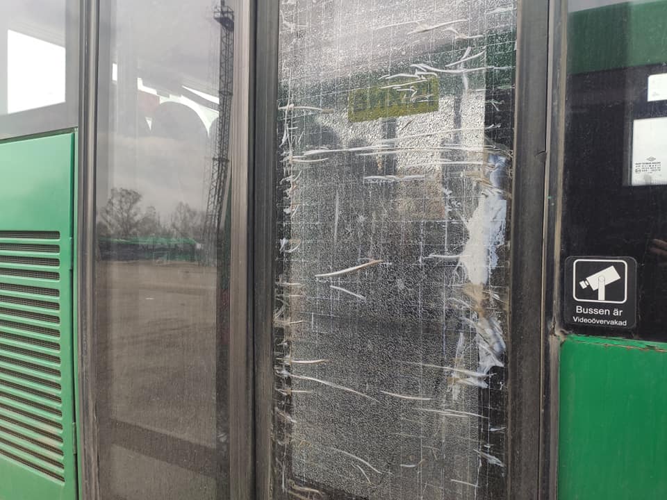 Подростки разгромили два больших автобуса – новости Днепра