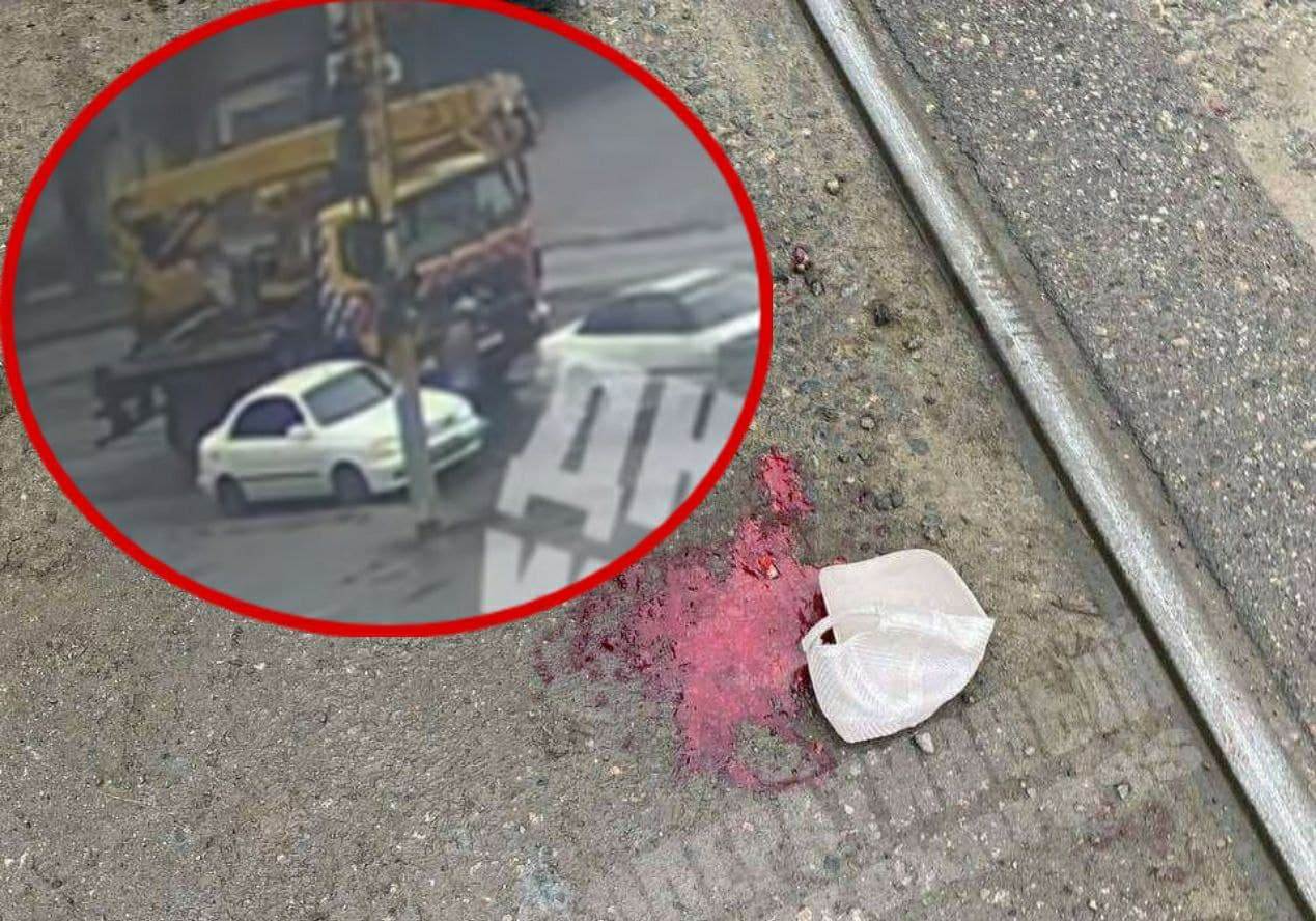 Женщина попала под автокран (Фото, видео) – новости Днепра