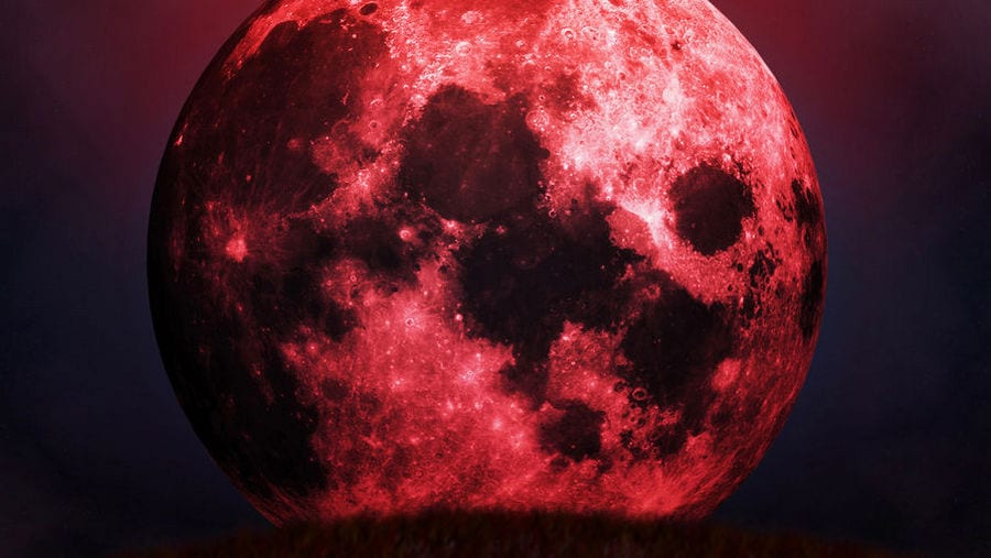 «Кровавая луна» 2021: когда увидим в мае – новости Днепра