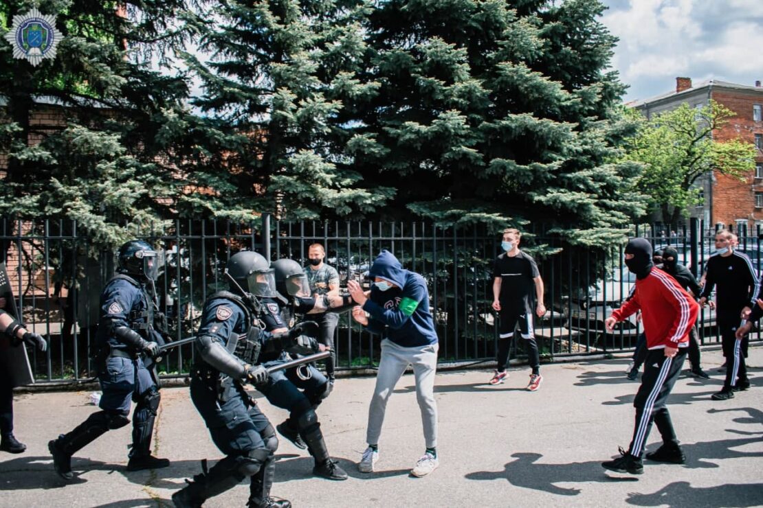 Учения в университете МВД, много полиции – новости Днепра