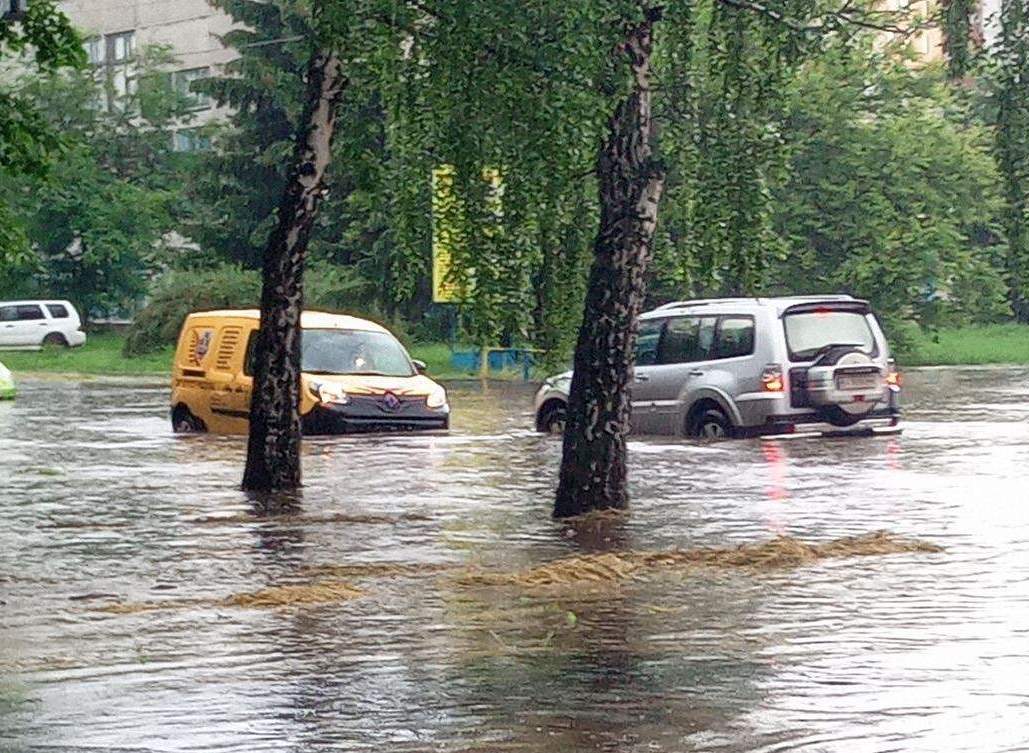 Полтаву затопил полуторачасовой ливень – новости Днепра