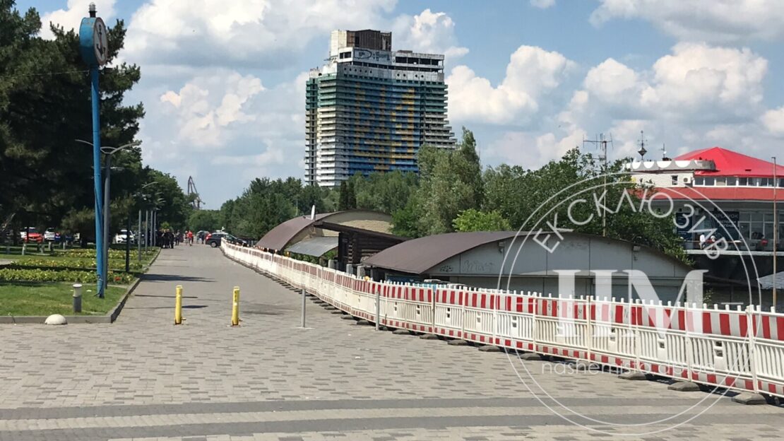 Перекрыли набережную от Поплавка до Воскресенской – новости Днепра