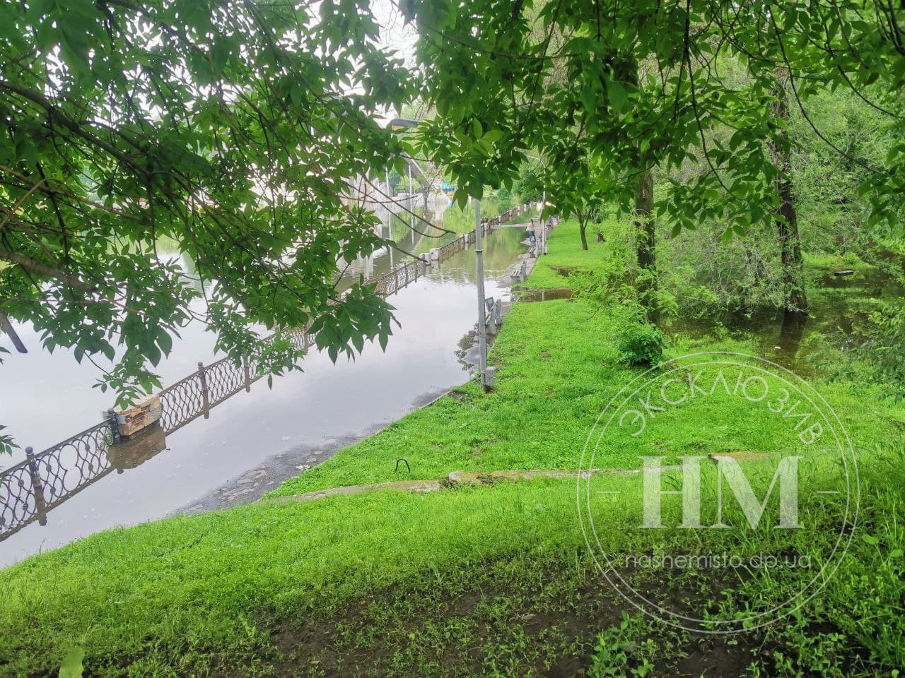 Буря натворила беды в парке Глобы – новости Днепра