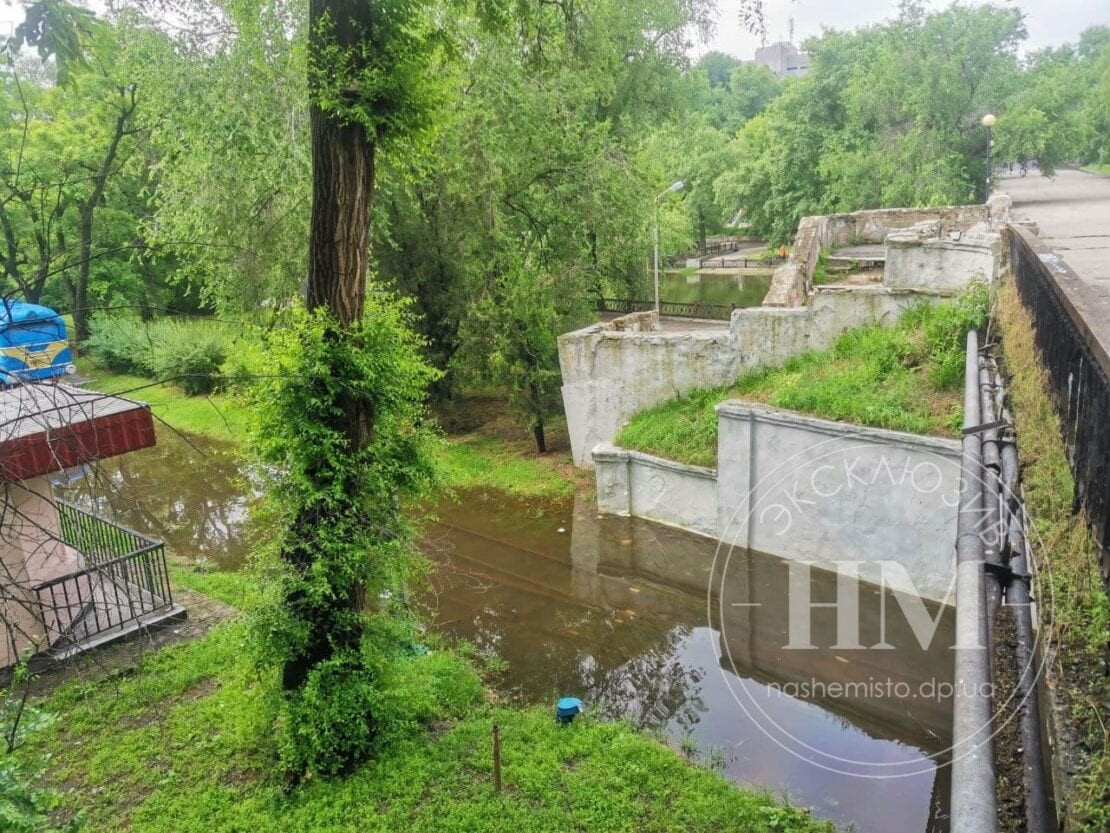 Буря натворила беды в парке Глобы – новости Днепра