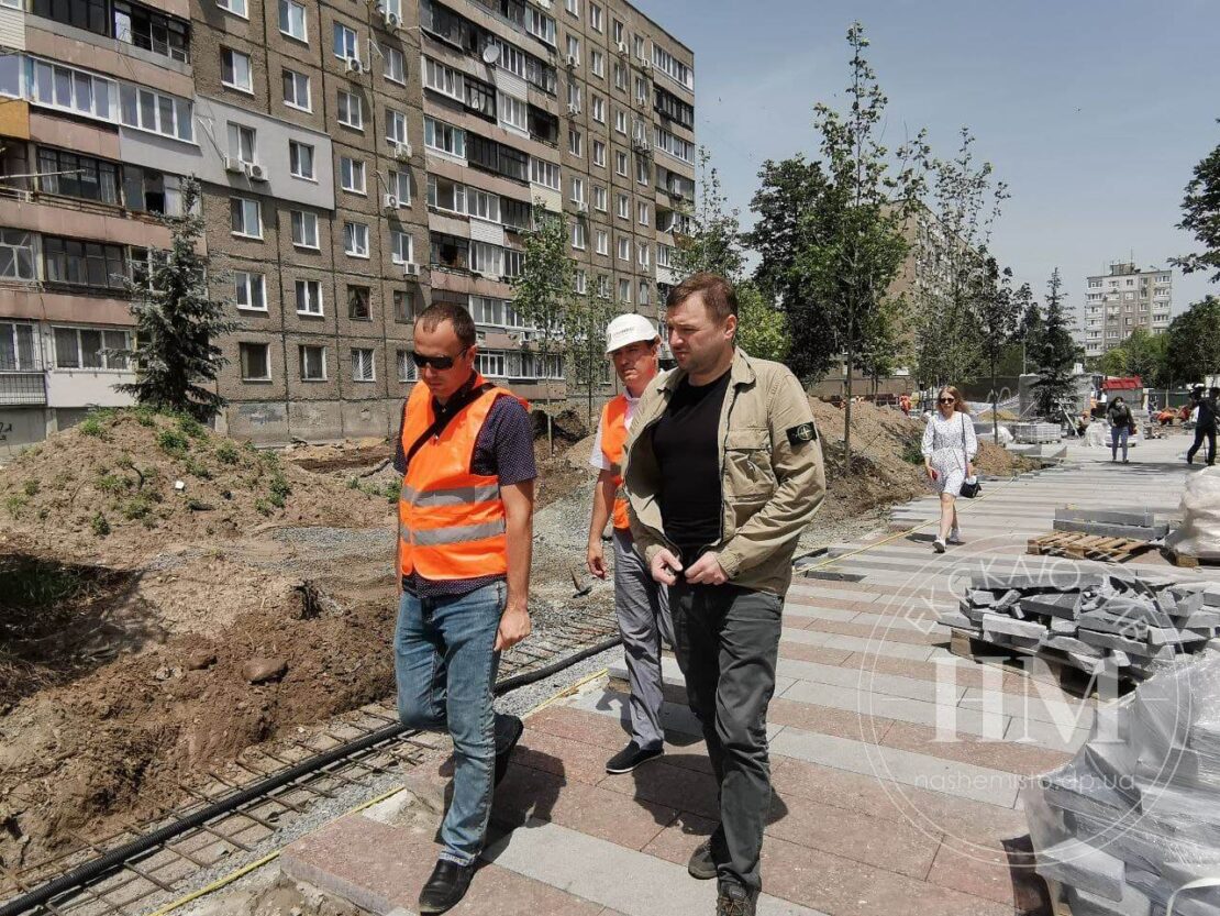 Когда откроют новый сквер на пр. Слобожанском – новости Днепра