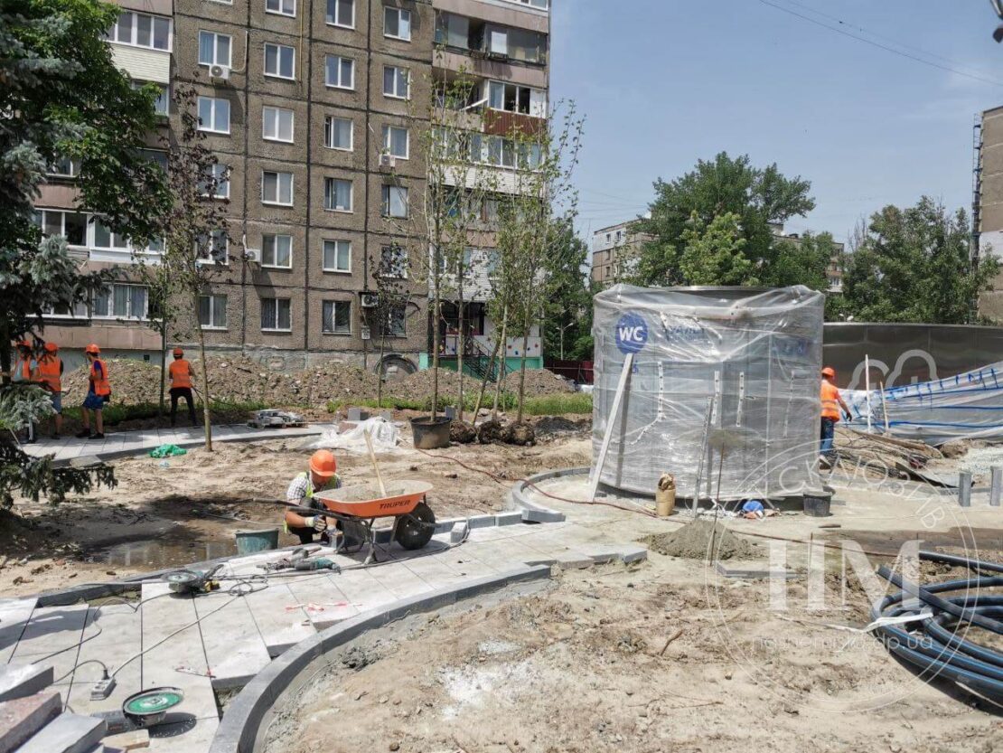 Когда откроют новый сквер на пр. Слобожанском – новости Днепра