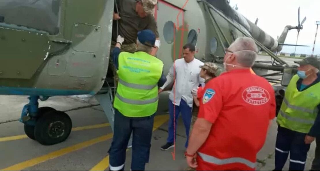 В Днепр доставили раненых бойцов - новости Днепра