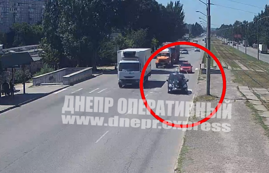 ДТП на Донецком шоссе (видео) - новости Днепра