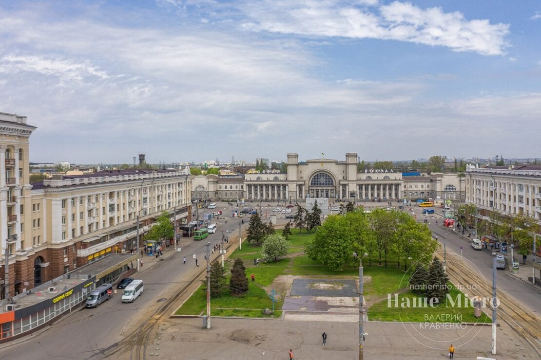 Как ж/д вокзал выглядит спустя 70 лет (Фото) - новости Днепра