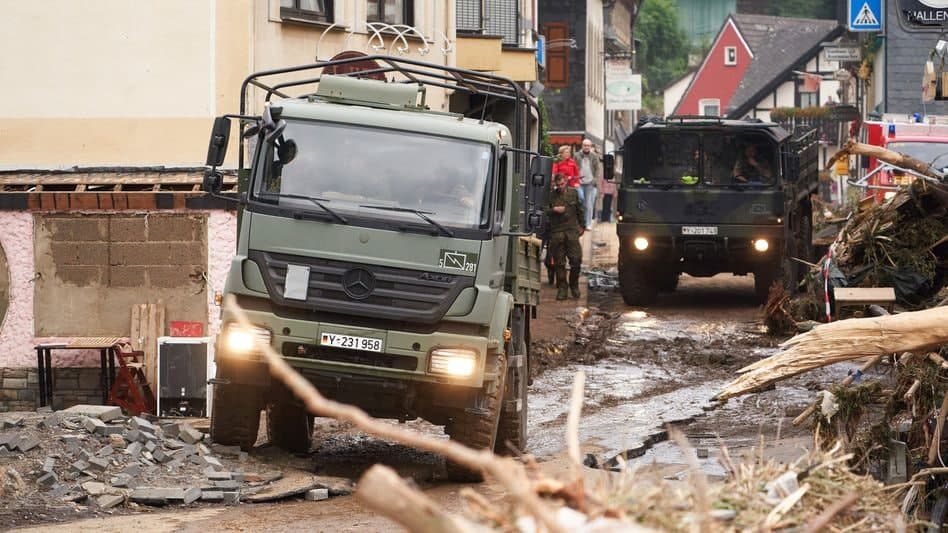 В Германии более 100 человек погибли в результате потопа