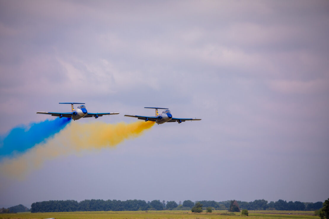 На Дніпропетровщині авіашоу «Вільне небо»-2021 зібрало 30 тис глядачів