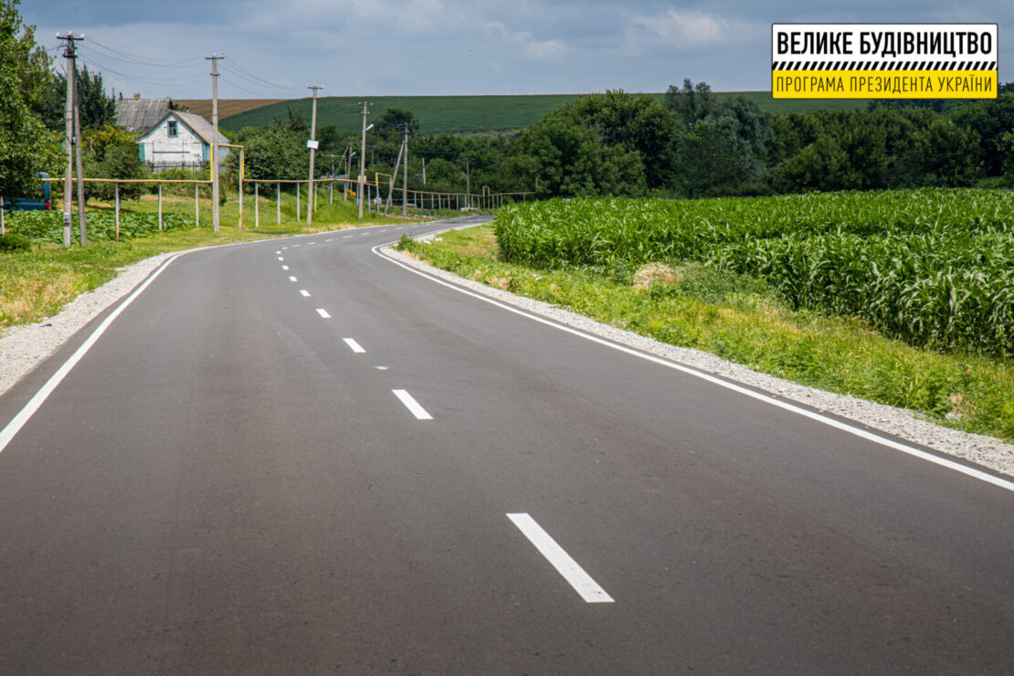 На Дніпропетровщині відремонтували 70 км місцевих доріг