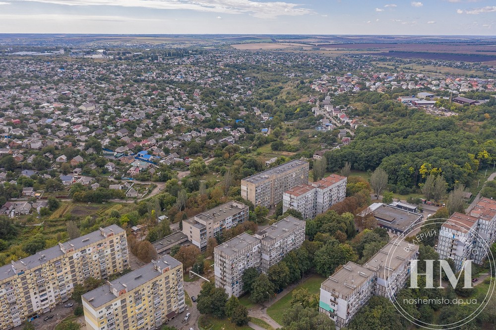 Как выглядит ж/м Кротова с высоты - новости Днепра