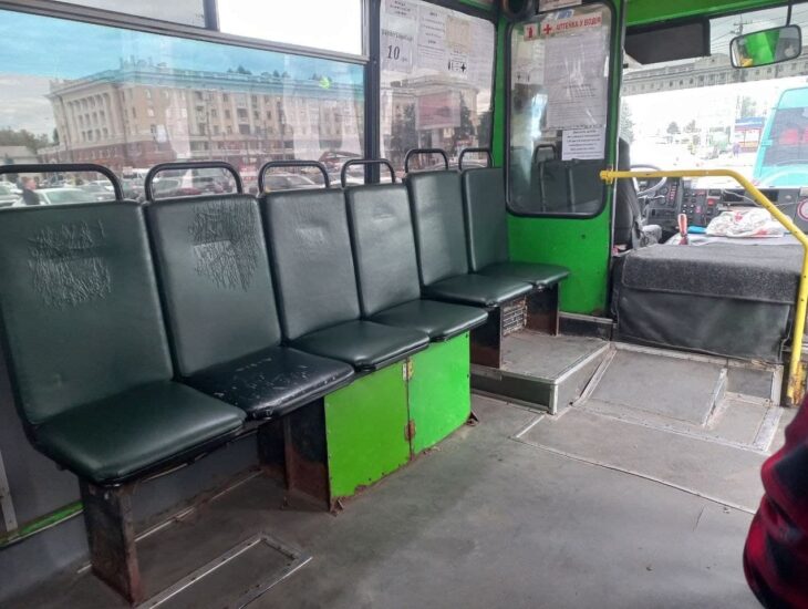 155 маршрутка повергла пассажиров в шок - новости Днепра