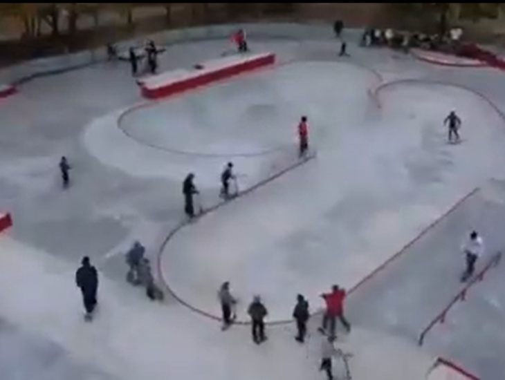 Катайтесь на здоровье: Борис Филатов о новом скей-парке на «Райончике» (видео)