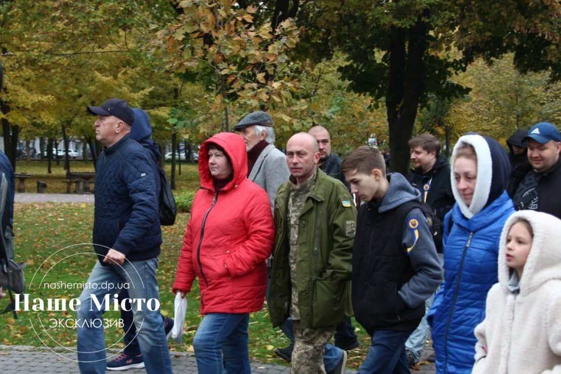 В Днепре прошел Марш защитников и защитниц Украины (фото)