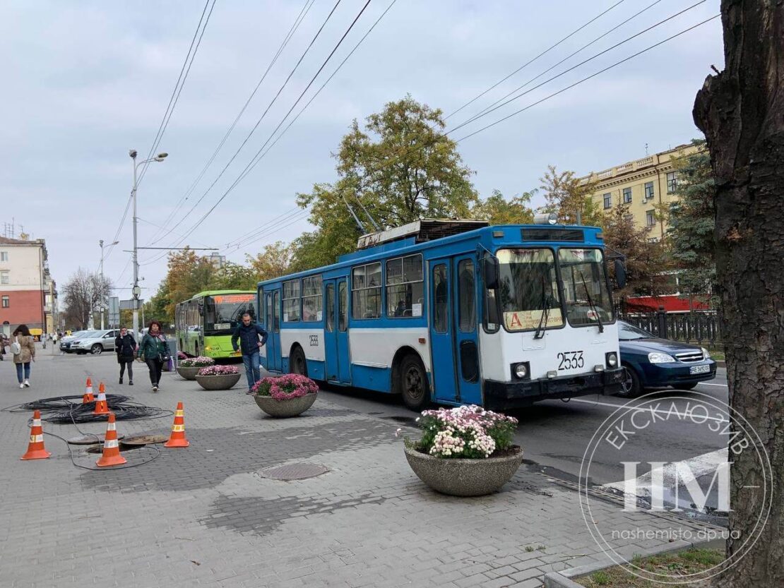 Как работает транспорт в красной зоне - новости Днепра