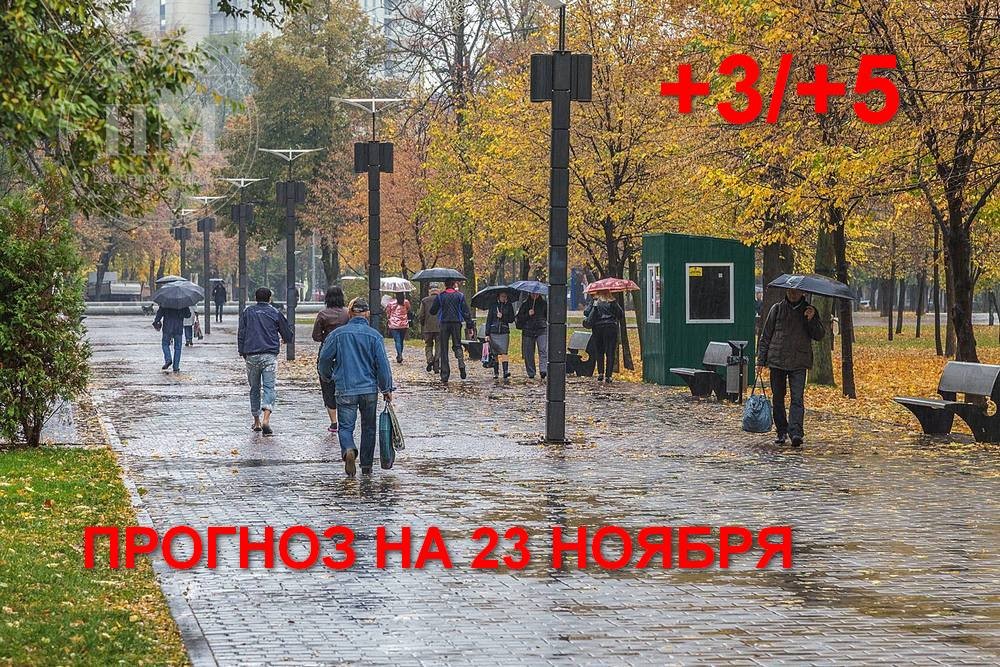 Прогноз погоды на 23 ноября - новости Днепра