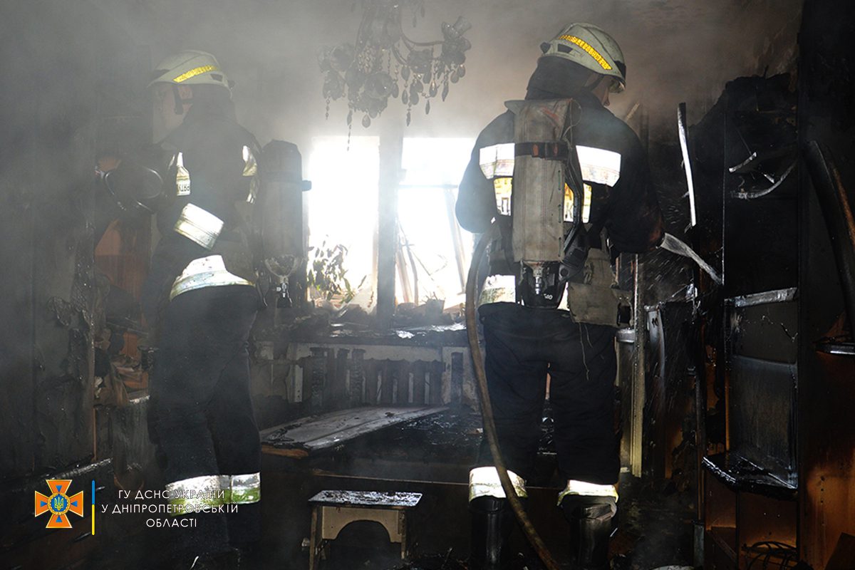 Нужна помощь семье, пострадавшей от пожара на Тополе - новости Днепра