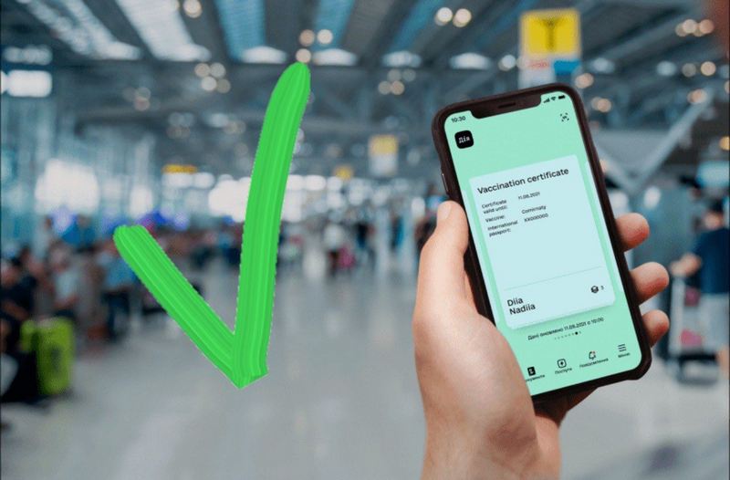 Скачать ковид-сертификат в "Дія" - новости Днепра