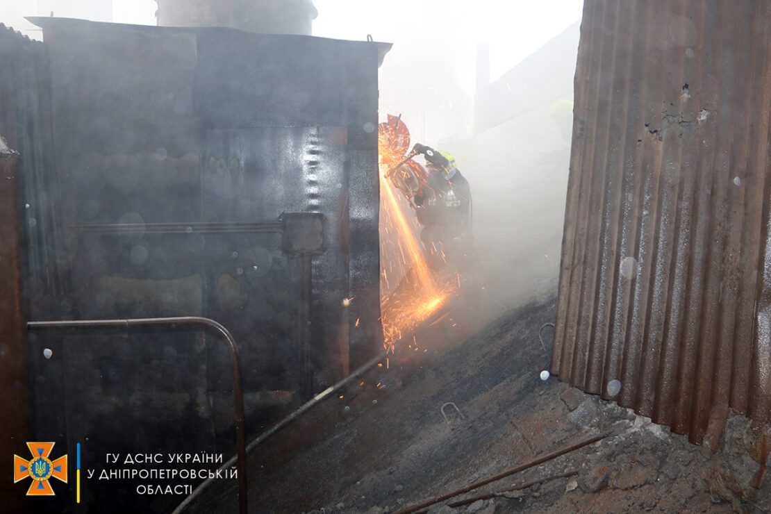 Пожар на заводе Петровского (Фото, видео) - новости Днепра