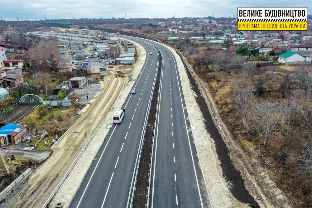 Первая объездная в Днепре уже почти готова