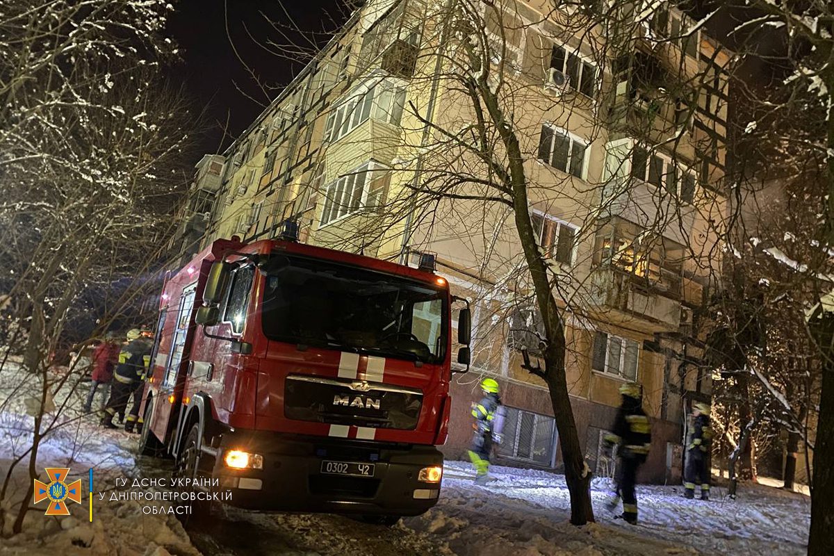 Пожар на Телевизионной: сгорела квартира - новости Днепра