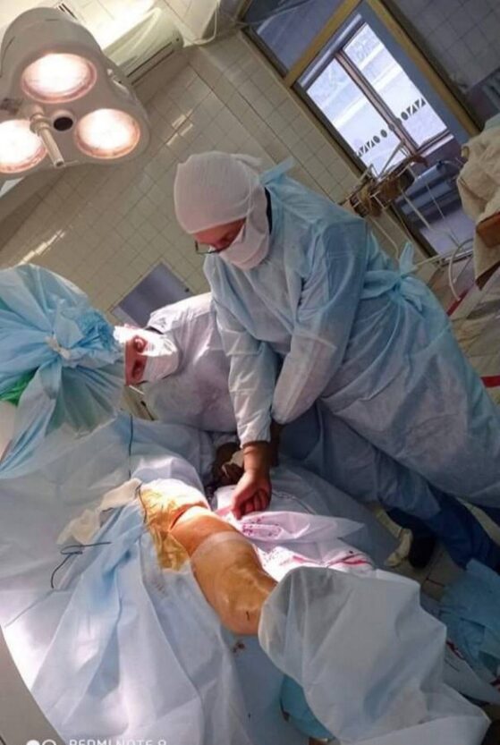 В Днепре врачи поставили на ноги 99-летнюю бабушку с переломом бедра (Фото)